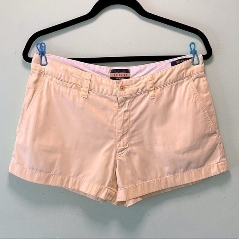 RUGBY RALPH LAUREN- Yellow Nia Shorts- 6
